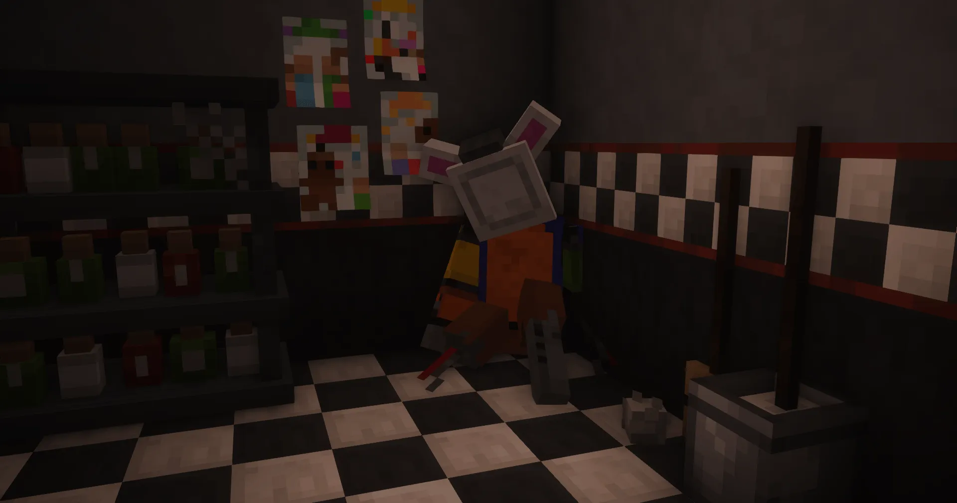 Real Time FNaF [Five Nights at Freddy's] — скриншот 2 (Моды, Minecraft)