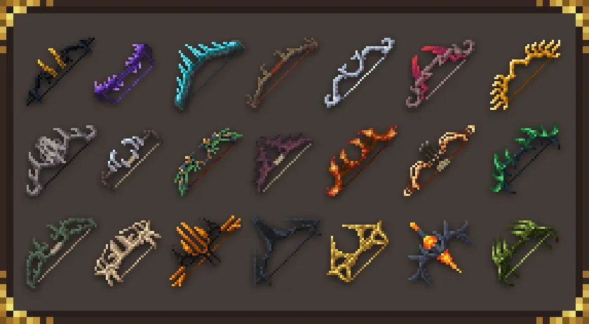 Excalibur | Too Many Bows Support, Текстуры, Minecraft