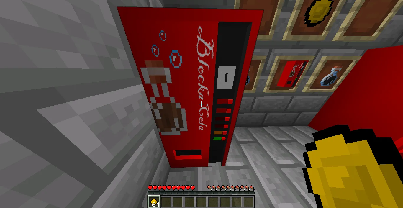 blocka cola machine — скриншот 7 (Моды, Minecraft)