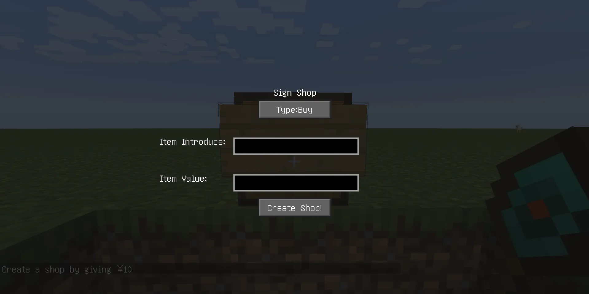 SE:Sign Shop, Моды, Minecraft