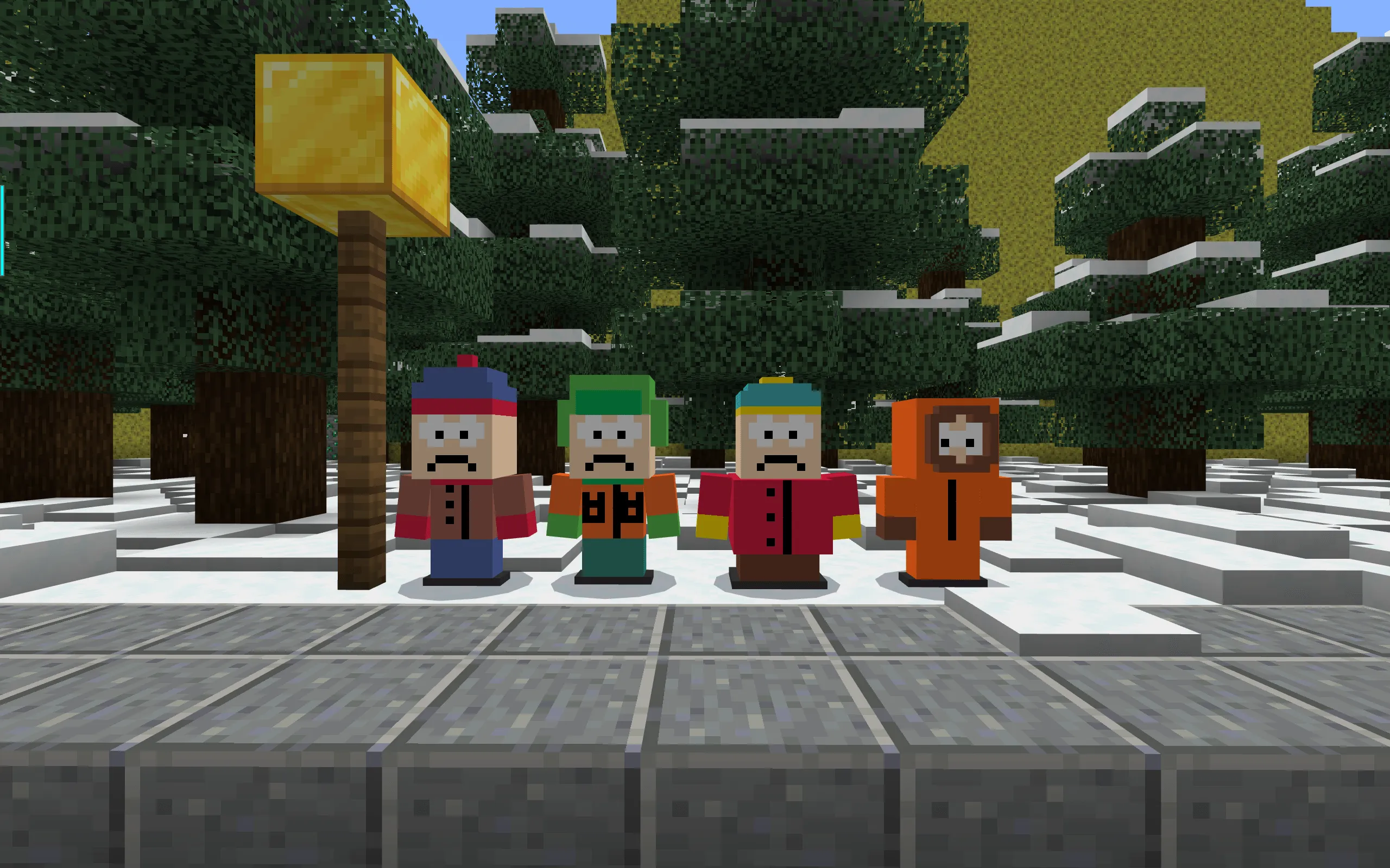 South Park — скриншот 14 (Аддоны, Minecraft)