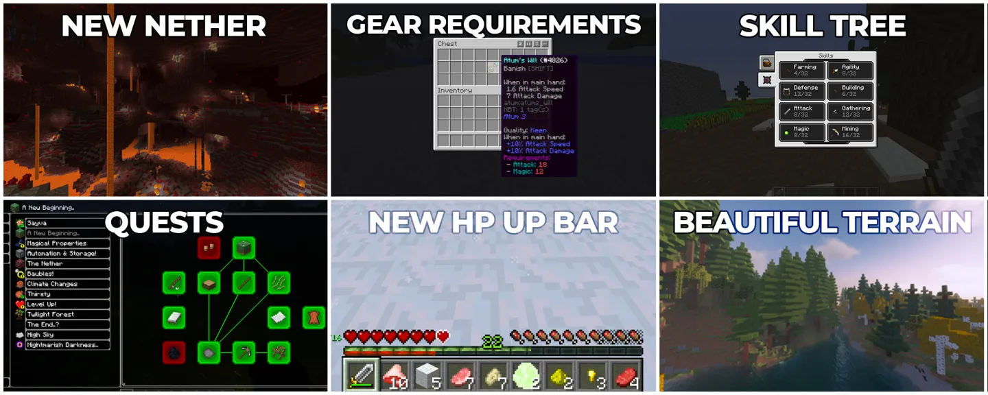 Sayva, Модпаки, Minecraft