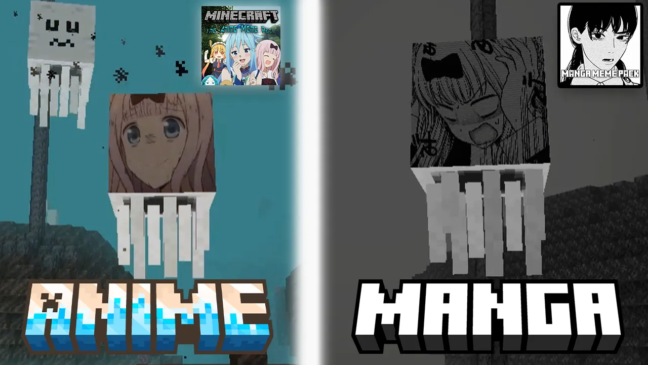 Manga Meme Pack, Текстуры, Minecraft