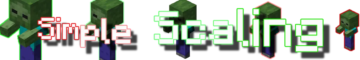 Simple Scaling — скриншот 3 (Текстуры, Minecraft)