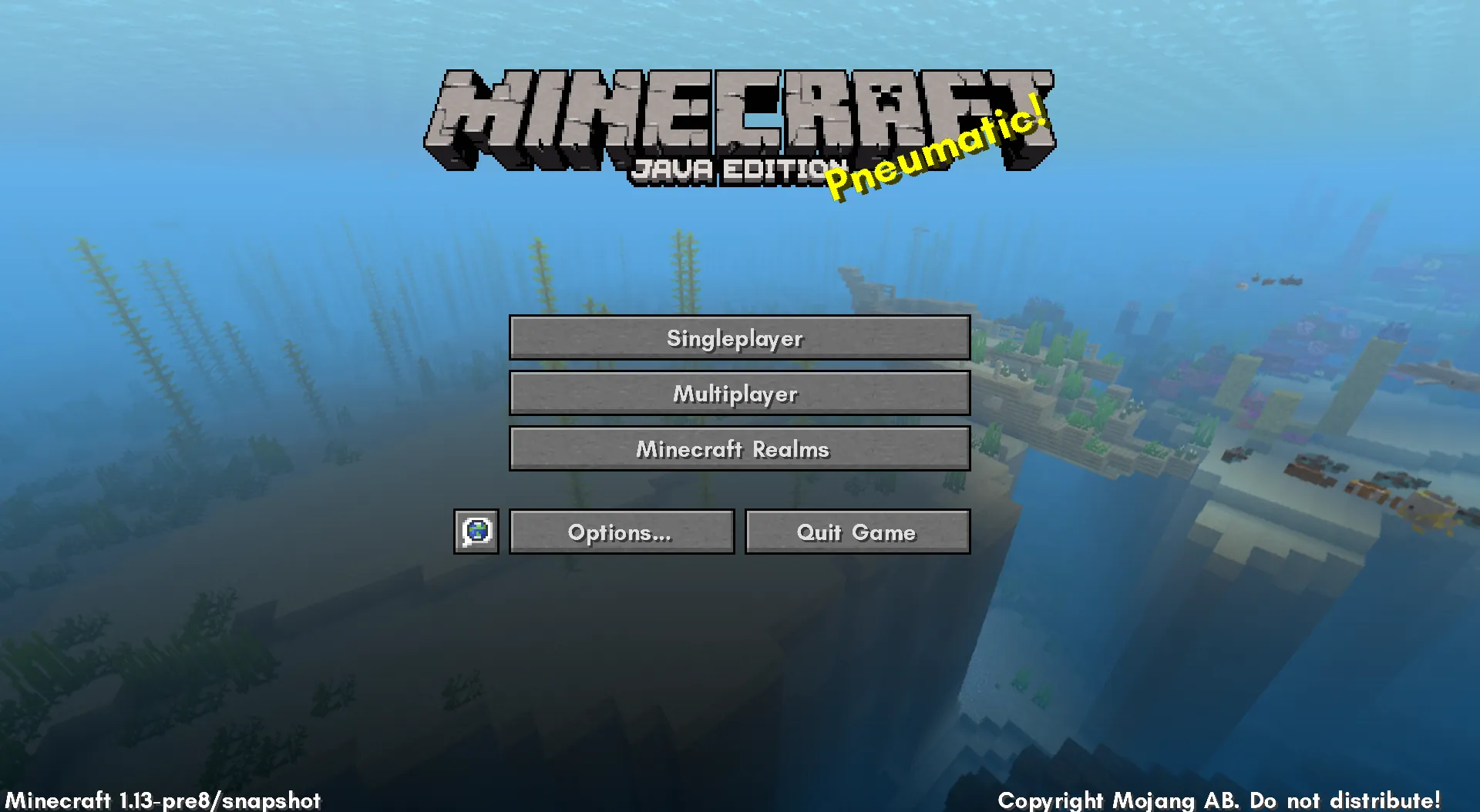 HD Font - Glacial Indifference, Текстуры, Minecraft