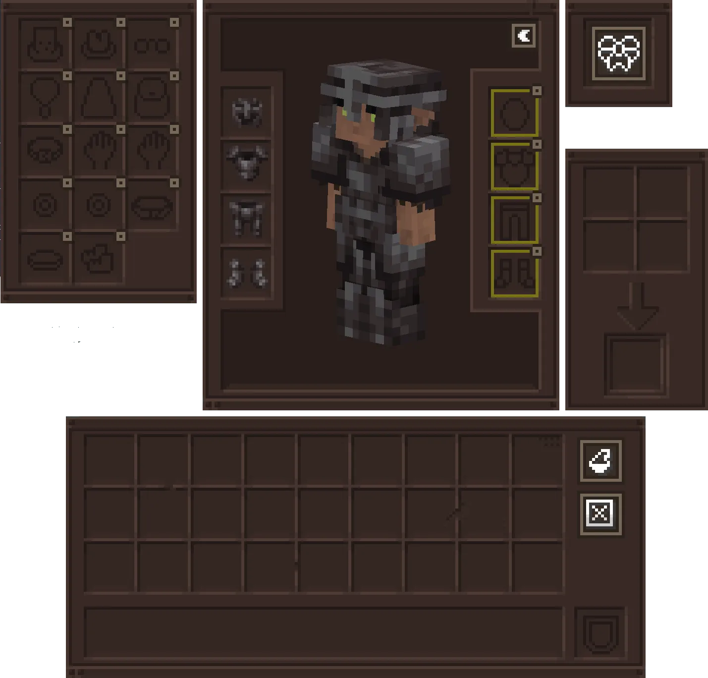Excalibur | Curios API & Accessories Support, Текстуры, Minecraft