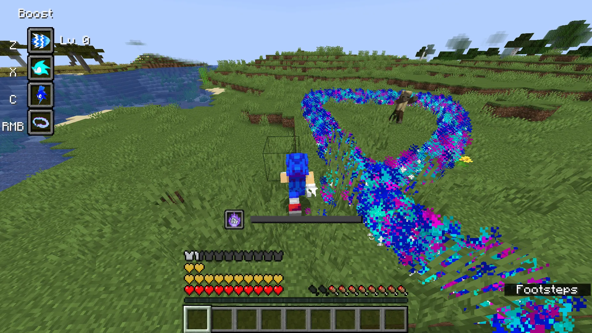 Sonic Frontiers-Beyond the Horizon, Моды, Minecraft