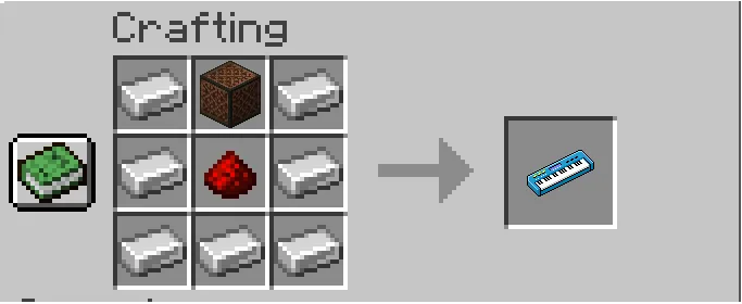Musical Instrumetns as Weapons — скриншот 13 (Моды, Minecraft)