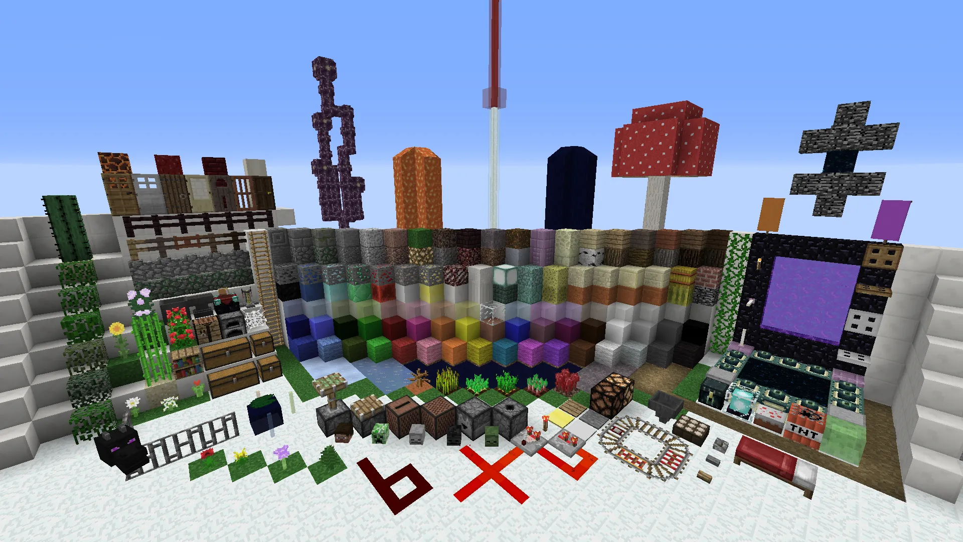 [Abandoned] The Simple Texturepack Dark Edition — скриншот 1 (Текстуры, Minecraft)
