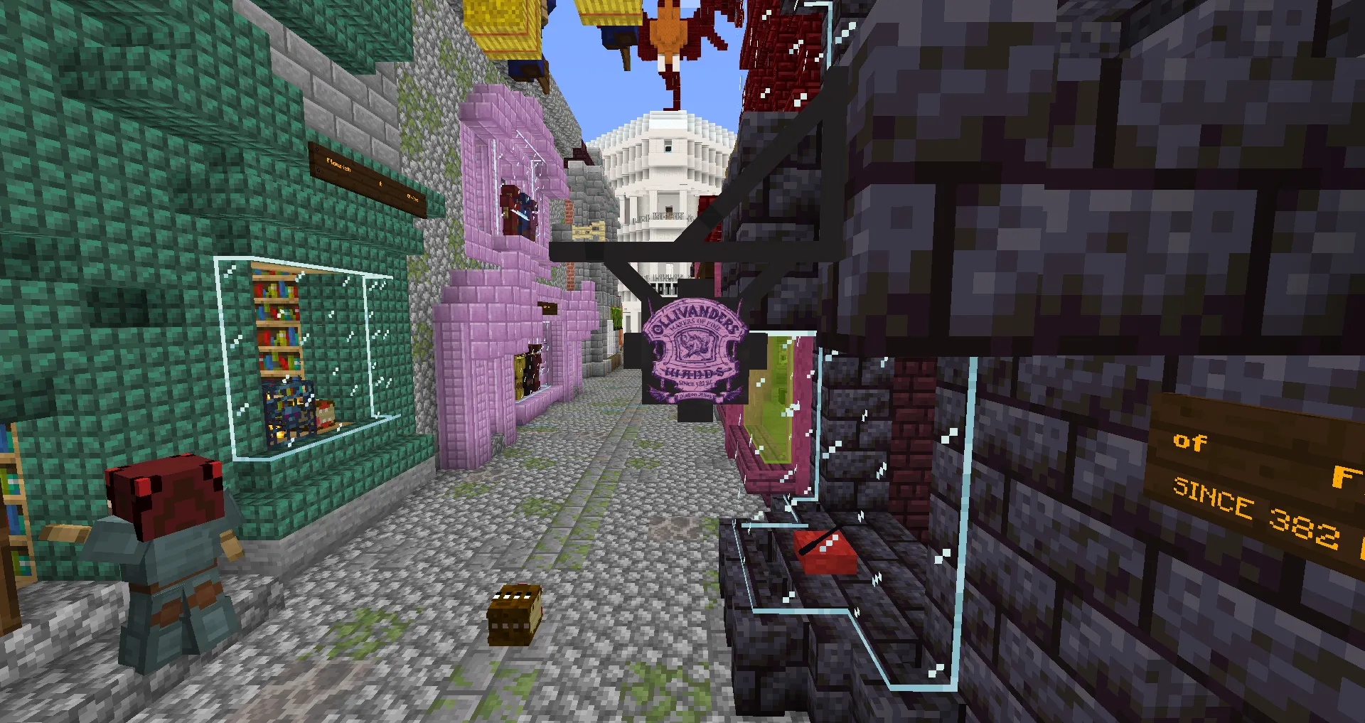 Diagon Alley — скриншот 9 (Текстуры, Minecraft)