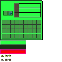 The green angular world, Текстуры, Minecraft