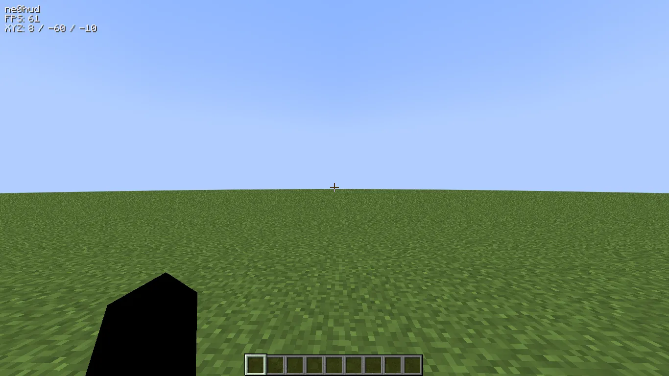 ne0hud — скриншот 1 (Моды, Minecraft)