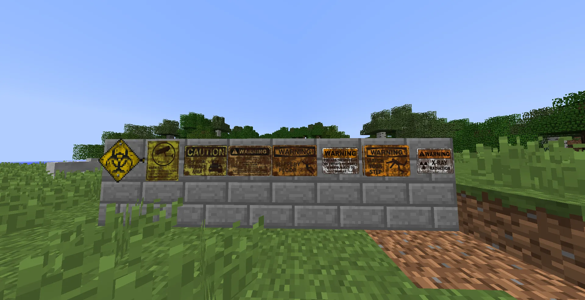 Military Sign, Моды, Minecraft