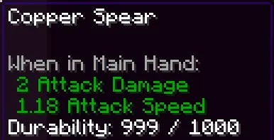 Fneifnox's Custom Durability — скриншот 1 (Моды, Minecraft)