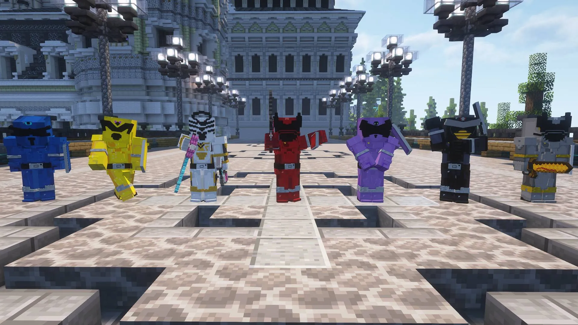 Royal Arms - Ohsama Sentai King-Ohger, Моды, Minecraft