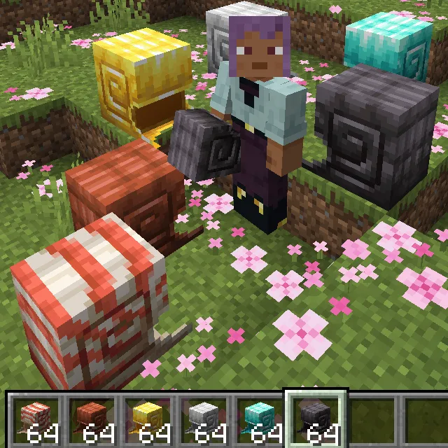 Nautilus Shell Block, Моды, Minecraft