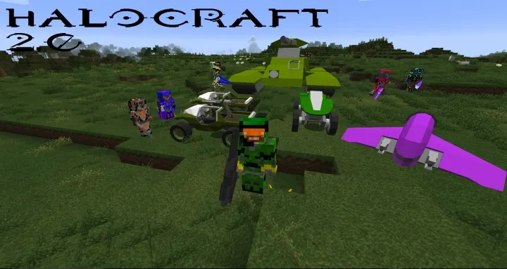 HaloCraft 2.0, Моды, Minecraft