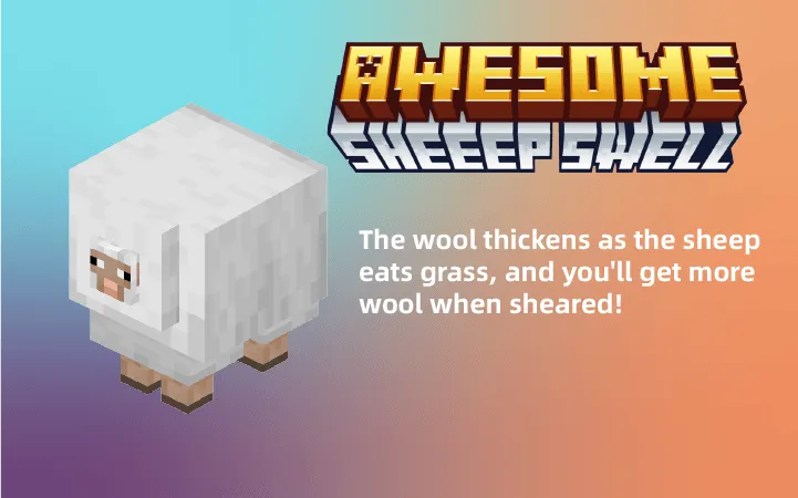 Awesome Sheep Swell — скриншот 3 (Моды, Minecraft)