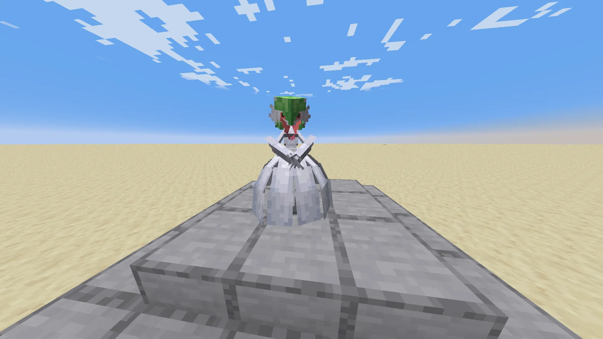 More Feminine Gardevoir (Cobblemon) — скриншот 2 (Текстуры, Minecraft)