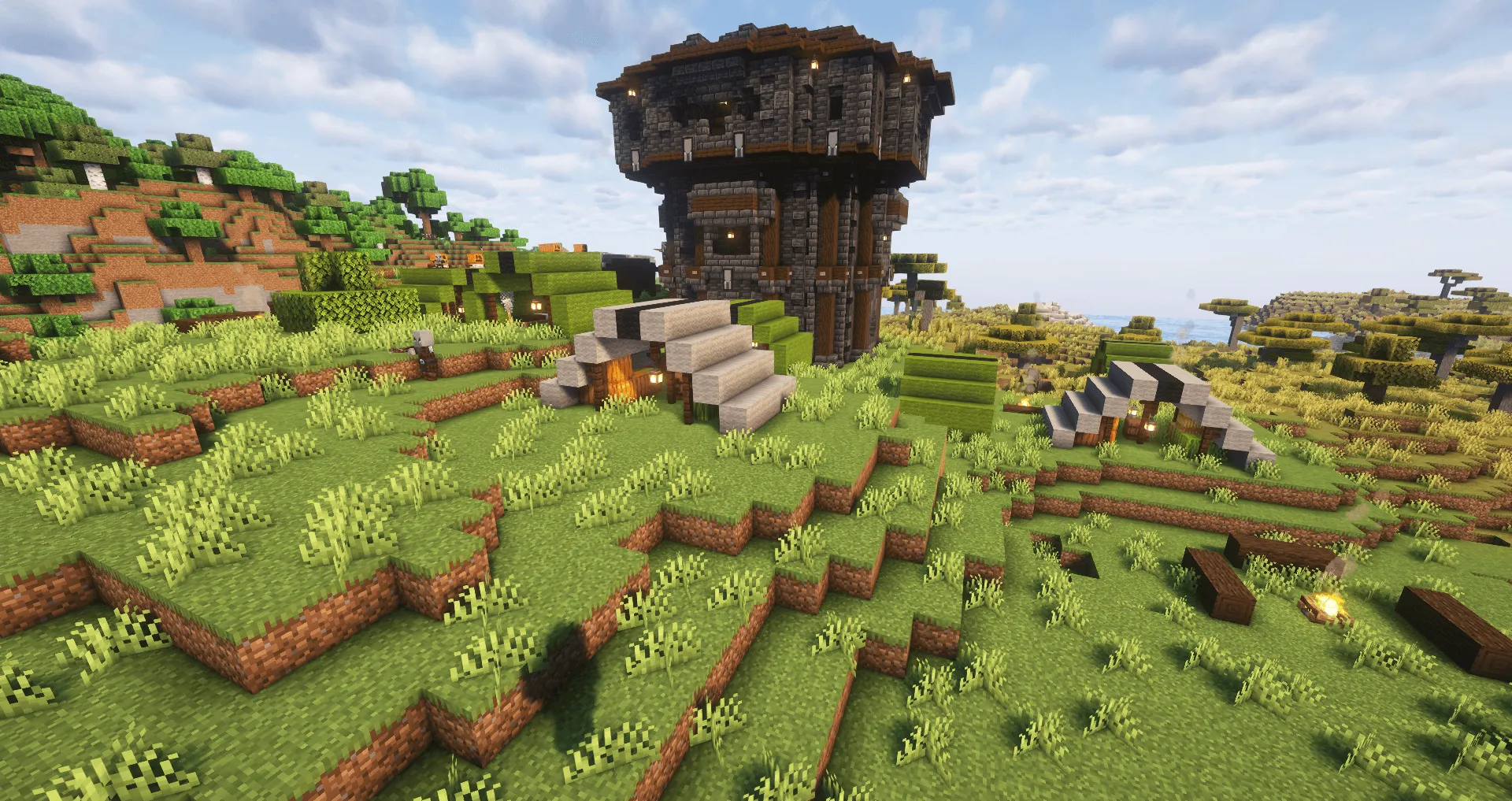 Better Pillager Outpost — скриншот 1 (Дата-паки, Minecraft)