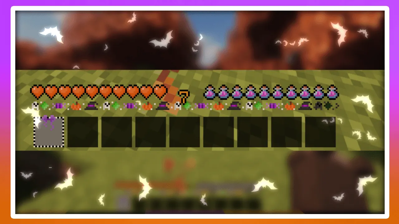 Halloween  Spooky GUI 1.19x — скриншот 4 (Текстуры, Minecraft)