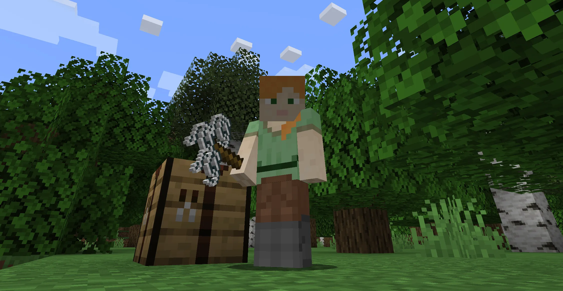 Stringer Things, Моды, Minecraft