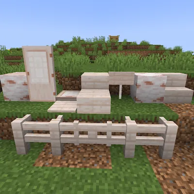 Sweet Birch, Текстуры, Minecraft