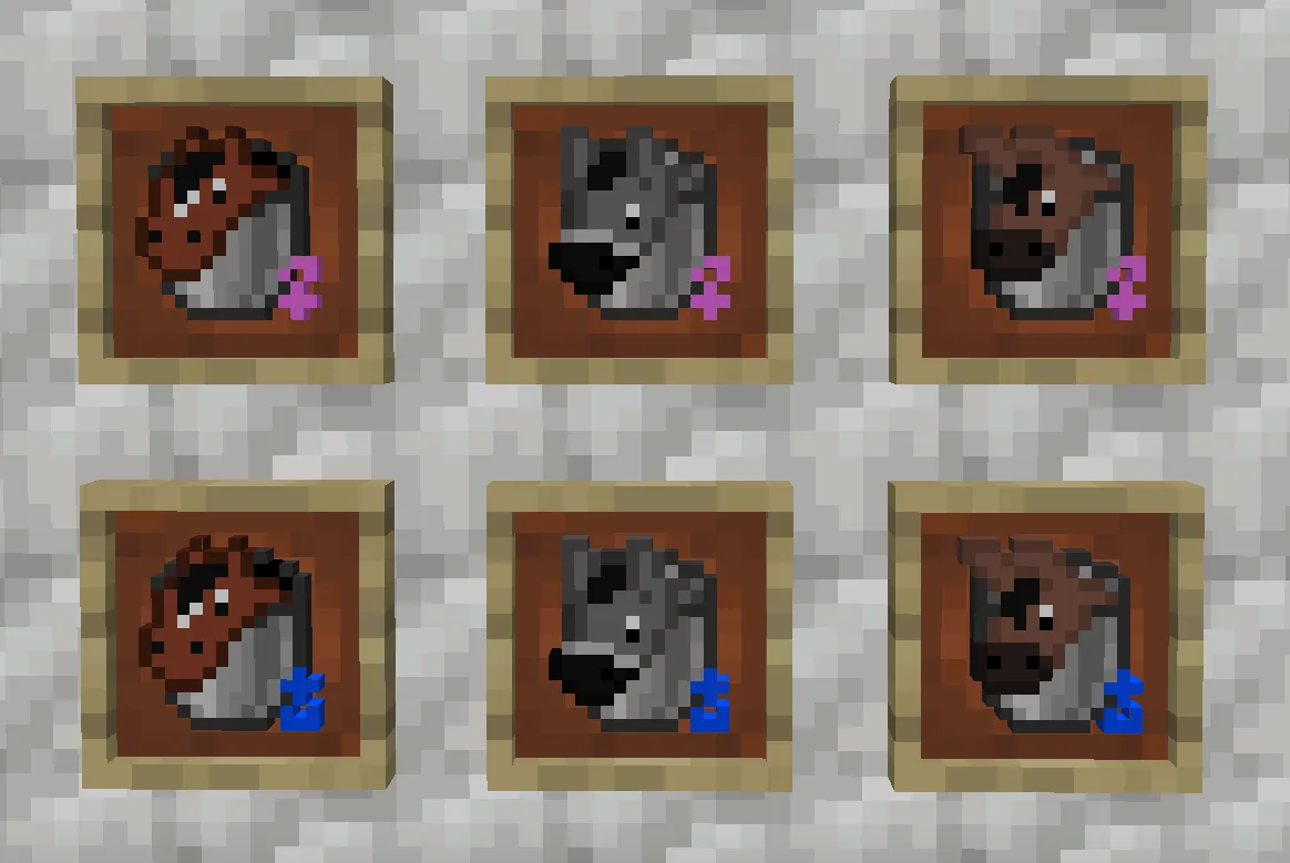 Realistic Horse Genetics - Get In The Bucket Compat — скриншот 1 (Текстуры, Minecraft)