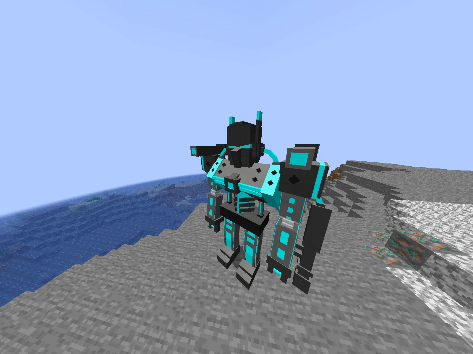 Robot - MechaFront, Моды, Minecraft