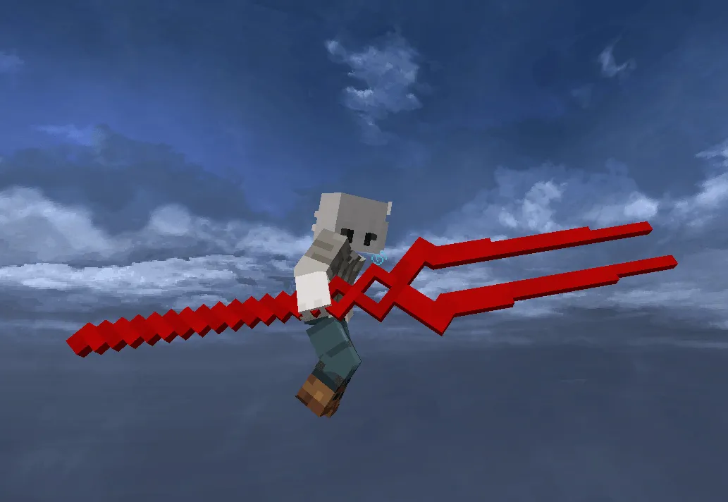 Lance Of Longinus Trident, Текстуры, Minecraft
