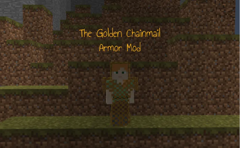 Golden Chain Armor Mod — скриншот 1 (Моды, Minecraft)
