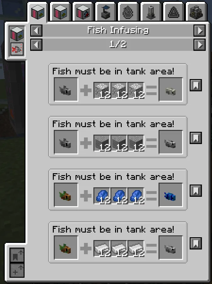 Resource Fish, Моды, Minecraft