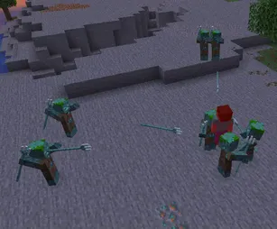 Bedrock Ranged Mobs, Моды, Minecraft