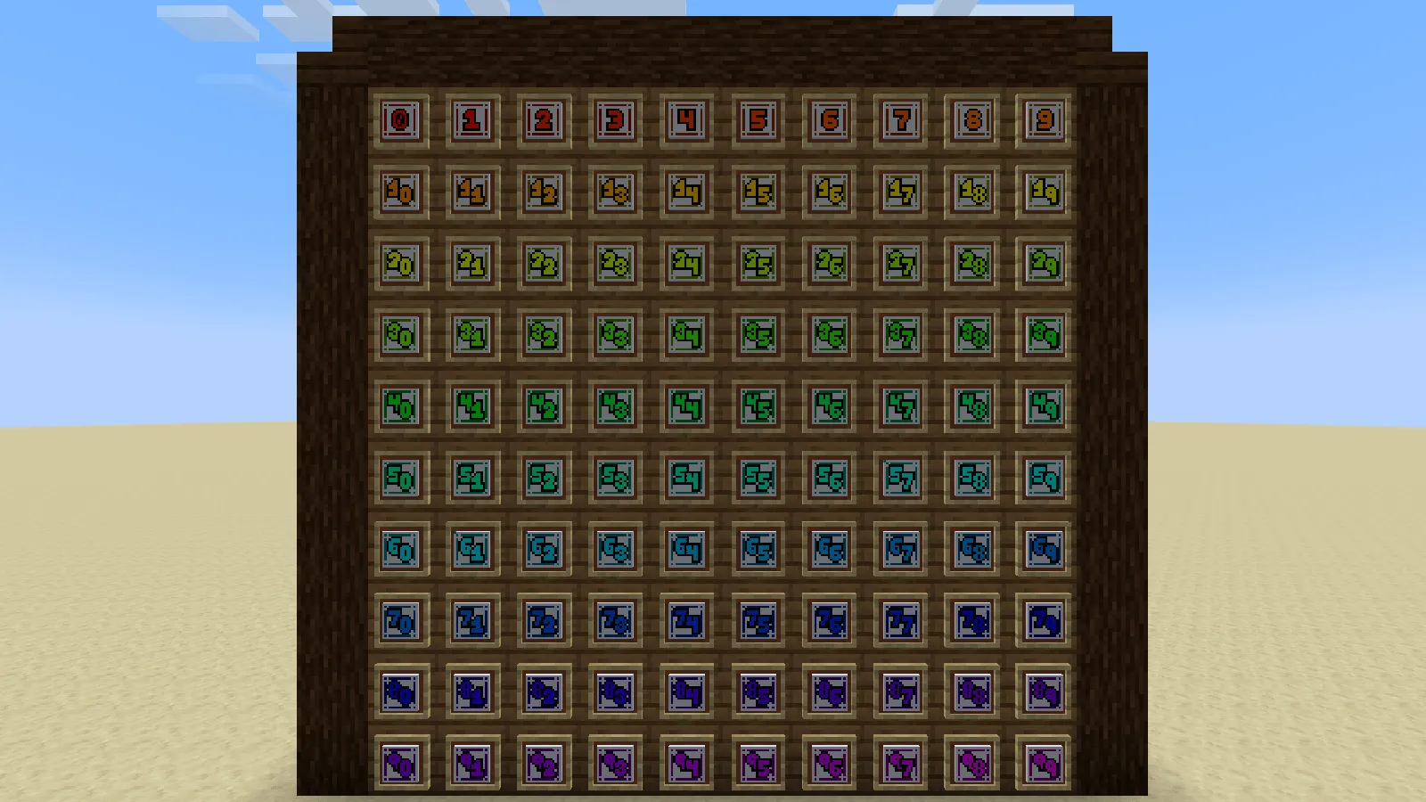 Glownight, Текстуры, Minecraft