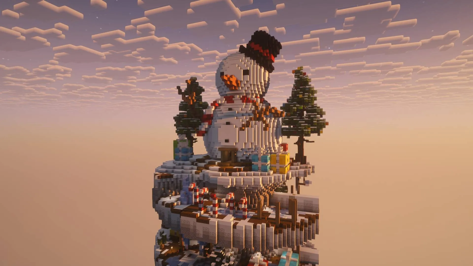 Christmas Parkour, Карты, Minecraft