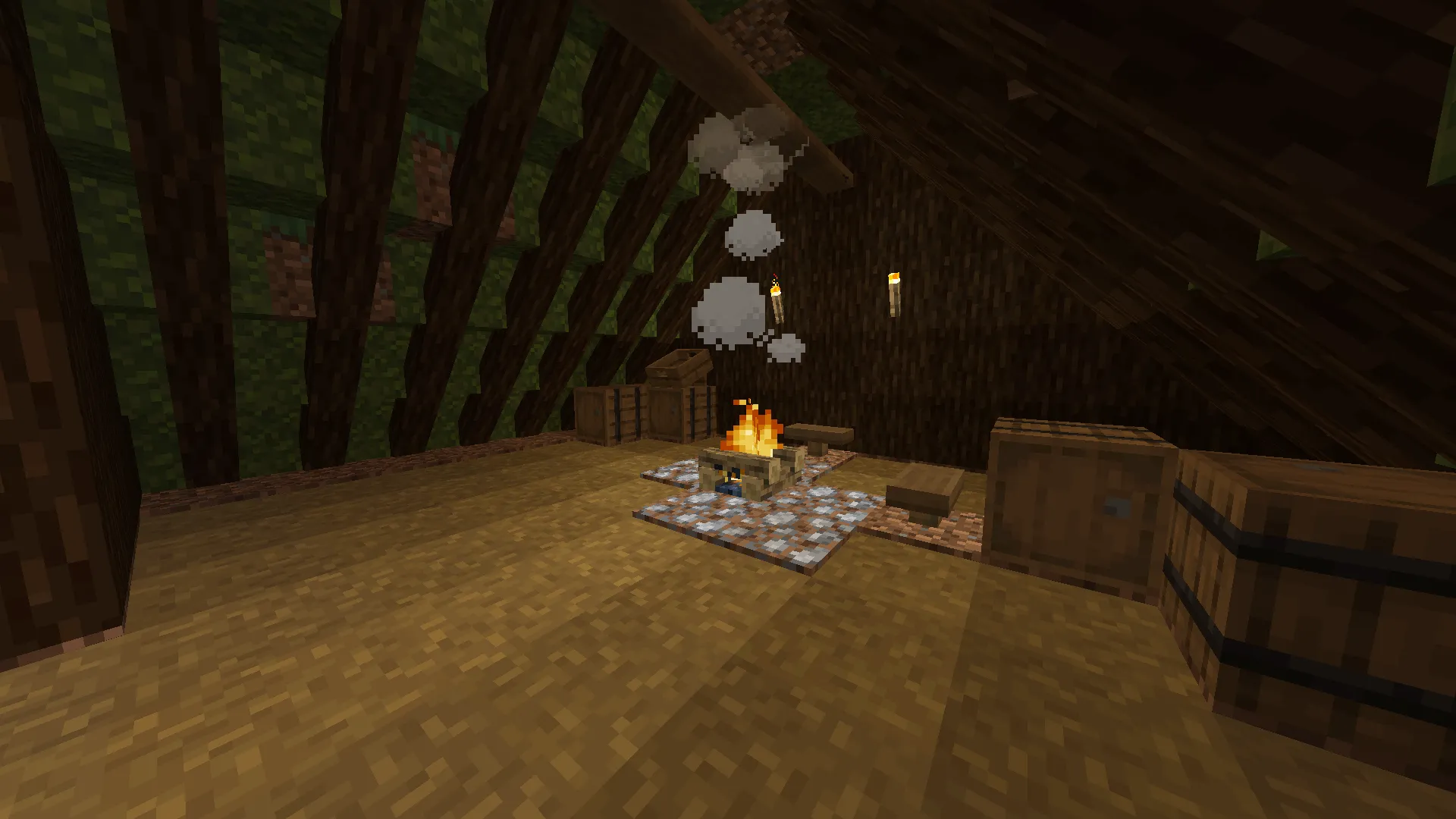 wood braces (forge) — скриншот 1 (Моды, Minecraft)