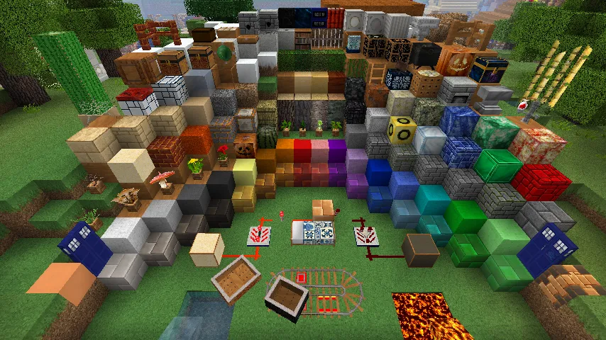 The Doctor x32 Dalek Mod 1.6.4 — скриншот 1 (Текстуры, Minecraft)