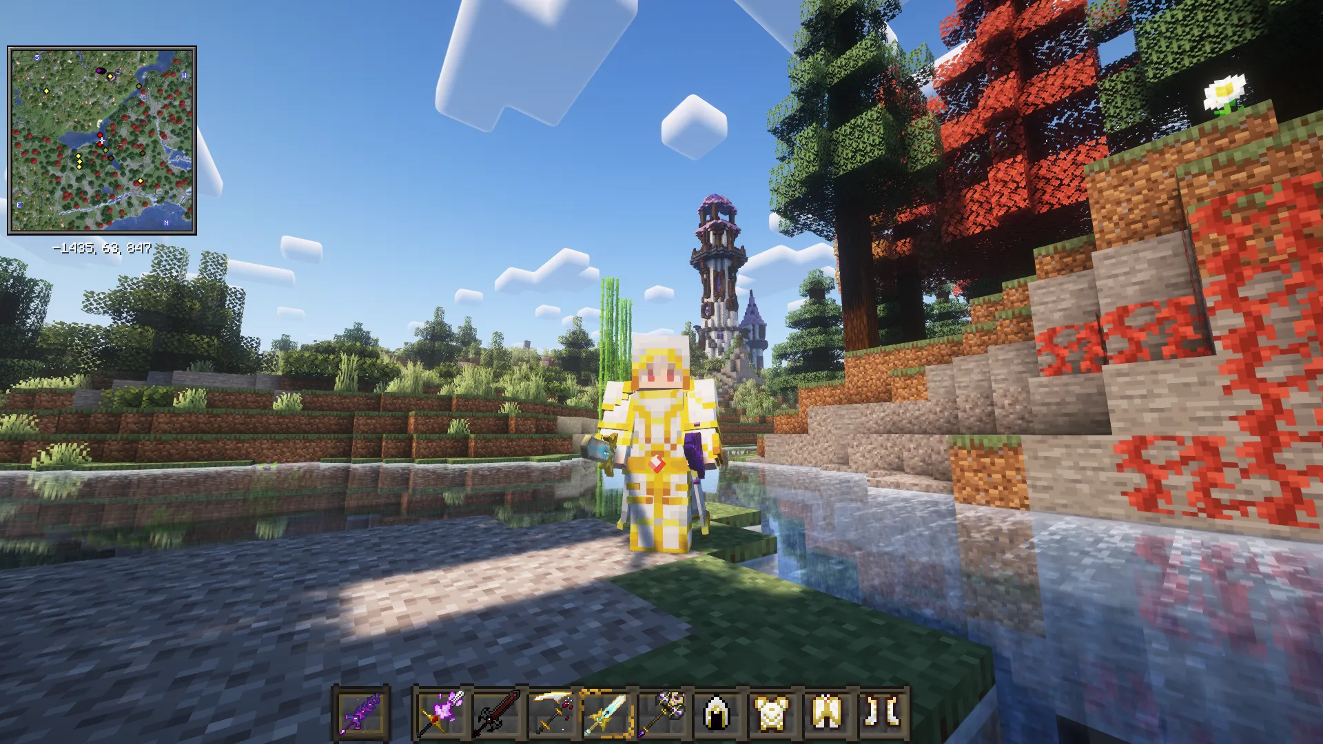 Cisco's Armoury, Моды, Minecraft