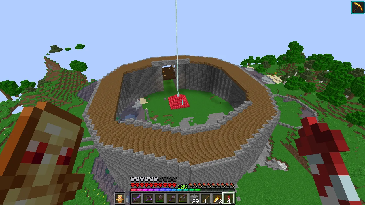 My 1000 Days Hardcore World — скриншот 3 (Карты, Minecraft)