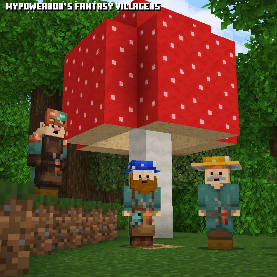 Mypowerbob's Fantasy Villagers — скриншот 10 (Текстуры, Minecraft)