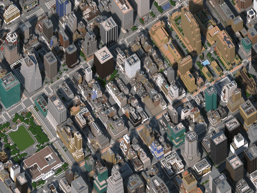 Midtown Manhattan City [NY], Карты, Minecraft