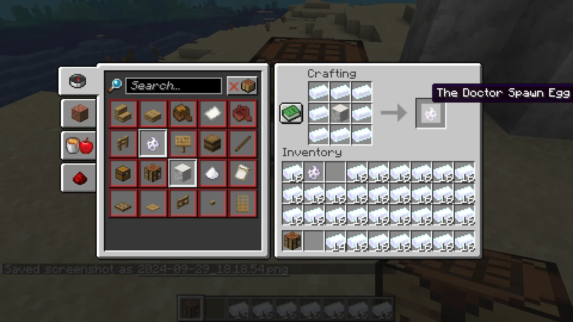 Reality World, Моды, Minecraft