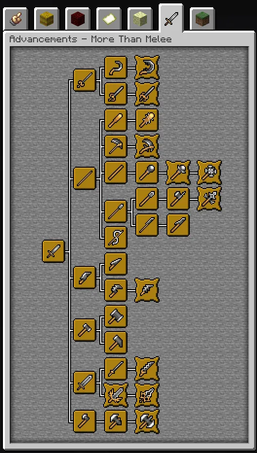 Melee Ex Machina (Weaponry & More) — скриншот 2 (Моды, Minecraft)