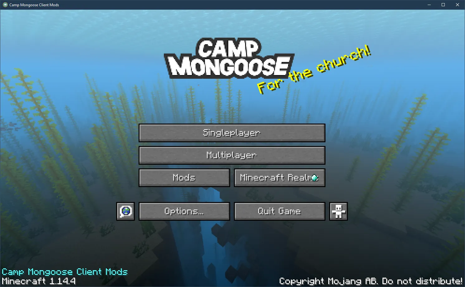 Camp Mongoose Client Mods — скриншот 2 (Модпаки, Minecraft)