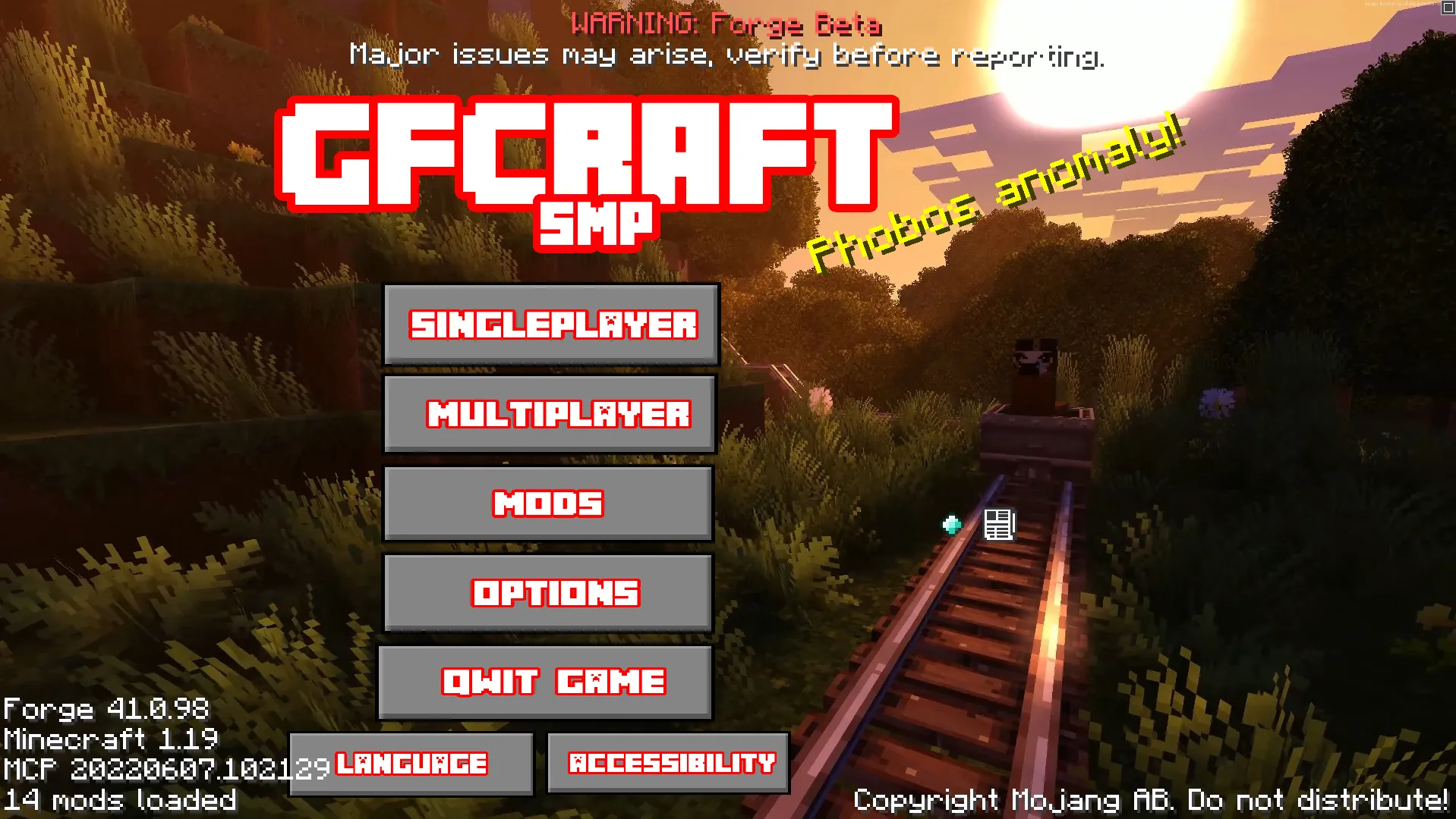 GFCRAFT: SMP — скриншот 1 (Модпаки, Minecraft)