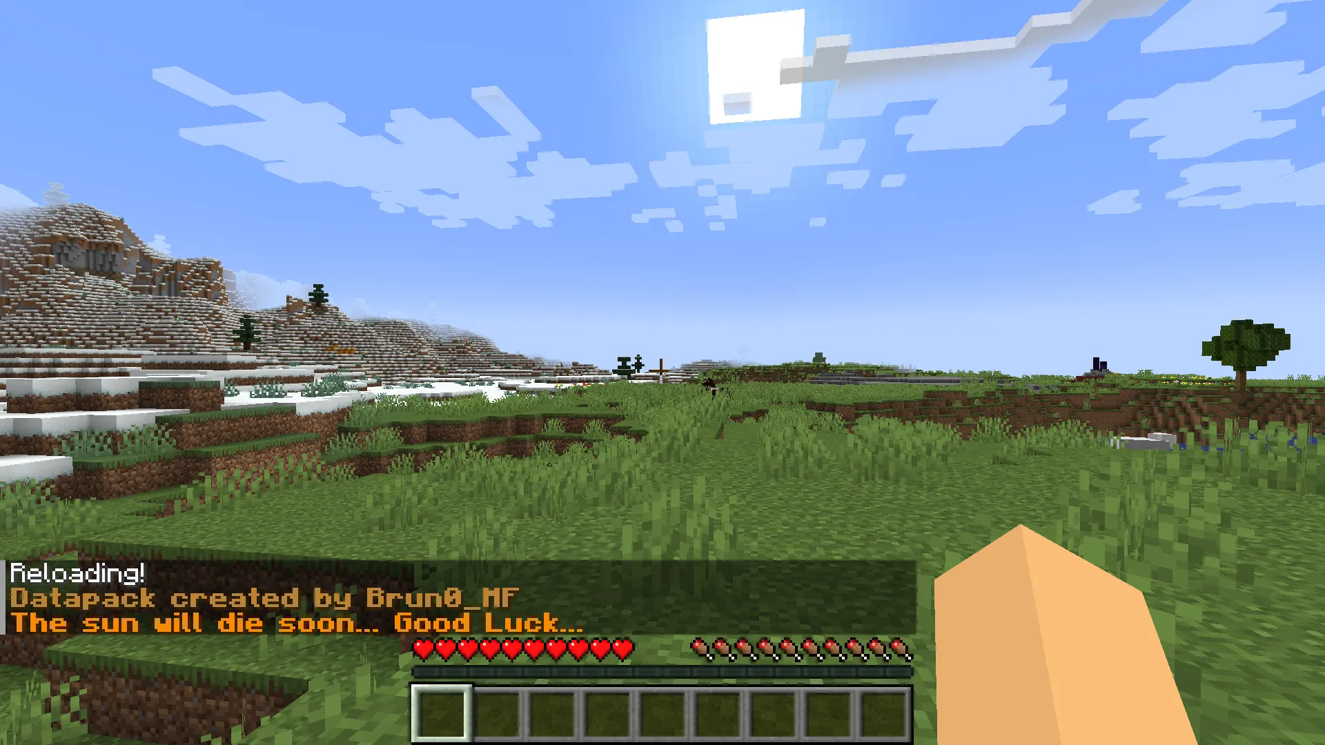 Sun is Dead Datapack — скриншот 5 (Текстуры, Minecraft)