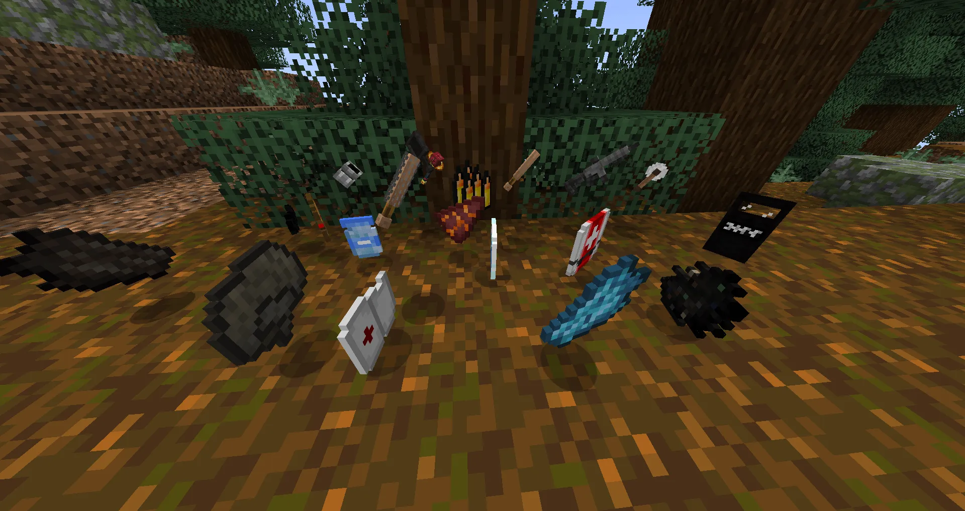 Infectious - Zombie Apocalypse — скриншот 1 (Моды, Minecraft)