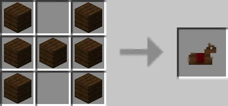 Wooden Horse Armor — скриншот 7 (Моды, Minecraft)