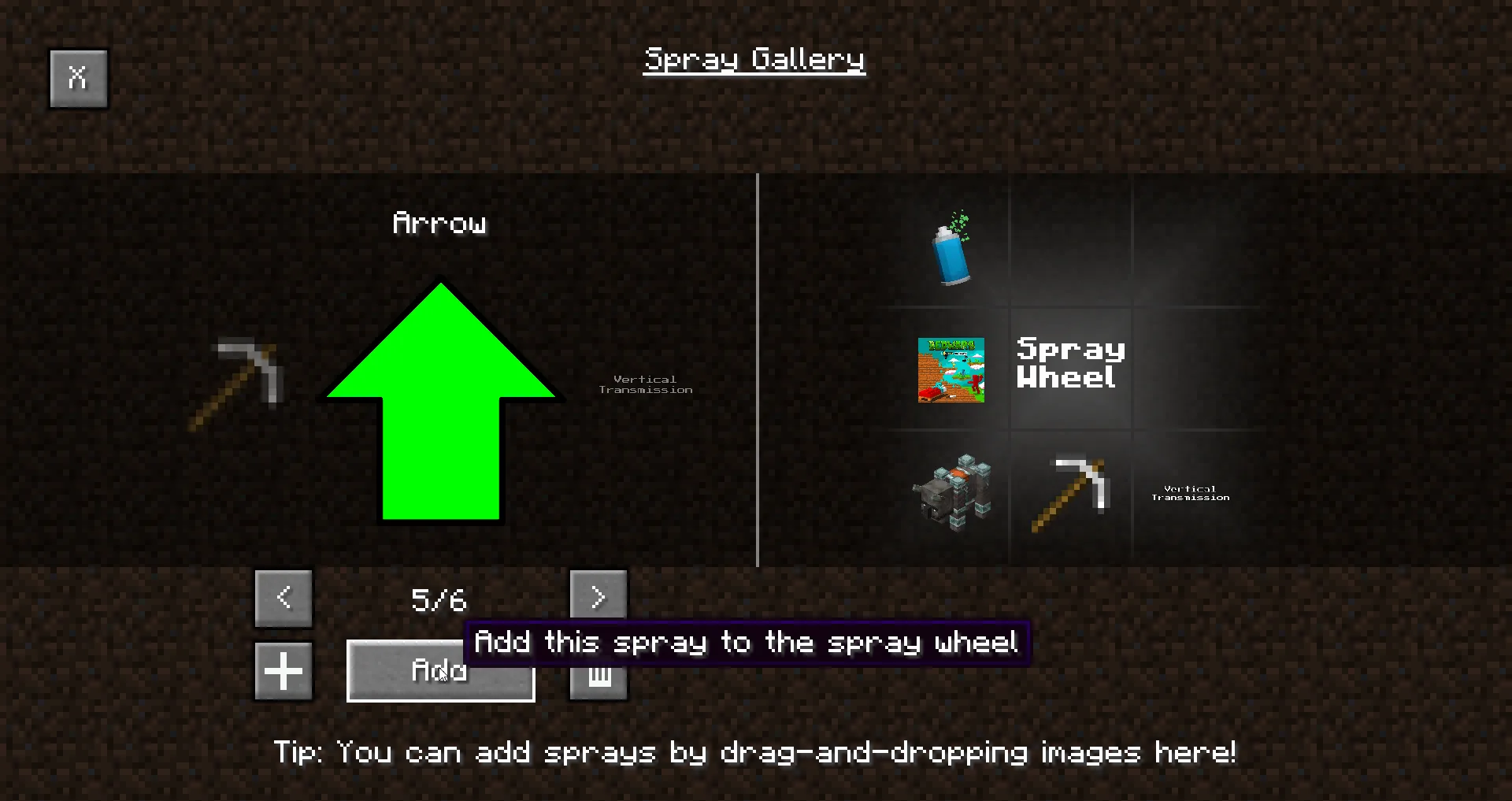 Spray Madness, Моды, Minecraft