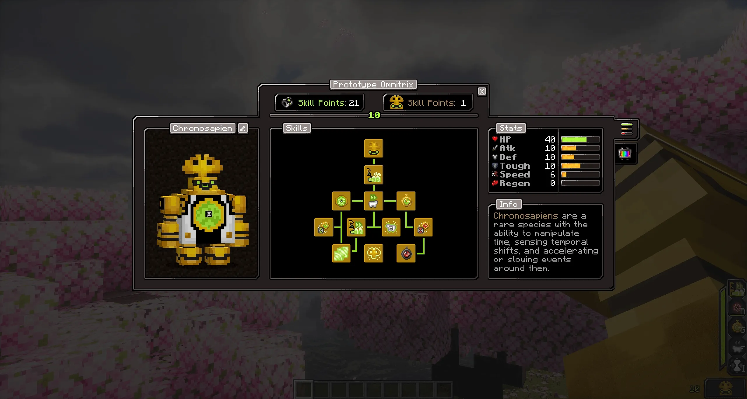 Deus Chrono-Machina, Моды, Minecraft